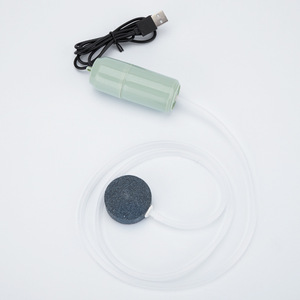 Mini Portable Fish Tank Oxygen <b>Pump</b> USB Powered For Aquariums And Outdoor Fishing With Air Stone Included - Product Image 2