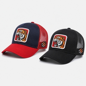 Custom High Quality 5 Panel Cotton Embroidery Logo Mesh Snap Back Baseball Cap Classic Plain Truck Gorras Men Sports Trucker Hat - Product Image 2