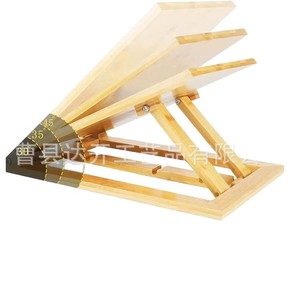 Planche à gratter en bois pour animaux de compagnie, échelle d'escalade réglable en forme de triangle pour chats et chiens - Product Image 1