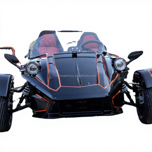 Moto tout-terrain puissante à 3 roues de 350 cm³, grande vitesse, forte capacité de montée pour l'aventure extrême et la conduite en montagne - Product Image 3