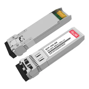 Módulo transceptor óptico multimodo compatível com Cisco Huawei 850nm 10G SR SFP+ 300m Duplex LC MMF