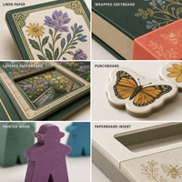 Jeu de société personnalisé en carton sur le thème des pollinisateurs - Jeu éducatif écologique et stratégique pour 2 à 6 joueurs - Jardins botaniques, musées de la nature