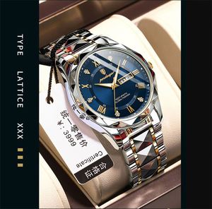 Nouvelle Montre Homme de Luxe 615, Montre-Bracelet de Marque Supérieure pour Homme, Étanche, Lumineuse, Date et Jour, Mouvement Quartz - Product Image 2