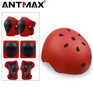 طقم خوذة الدراجة للأطفال من 7 قطع من ANTMAX مكون من معدات حماية للأطفال للدراجات الهوائية والدراجات الهوائية والدراجات ذات الأسطوانات المضمنة - Product Image 5