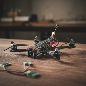 Drones FPV professionnels de 7 pouces, avion télécommandé avec cadre en fibre de carbone, caméra HD, moteur sans balais 900KV, mode sans tête - Product Image 1