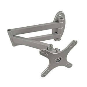 ขายึดติดผนังสำหรับจอ LCD และทีวีแบบพับได้ ขนาด 10-27 นิ้ว ปรับหมุนได้ ยืดหดได้ ติดตั้งง่ายด้วยกาวในตัว ทนทาน กันน้ำ ผลิตจากอลูมิเนียมอัลลอย - Product Image 1