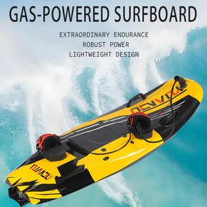 Tabla de Surf con Motor a Reacción de Fibra de Carbono, Tabla de Jet con Inyección de Combustible a Gas para Aguas Oceánicas, Deportes Acuáticos, Esencial para el Surf - Product Image 1