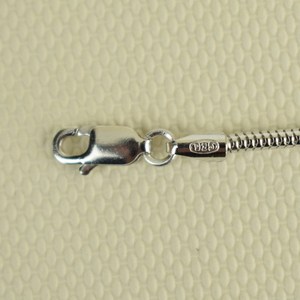<span class=keywords><strong>925</strong></span> Sterling Silver 2 millimetri 3 millimetri Hollow Rotonda Della Catena Del Serpente Dei Monili - Product Image 5