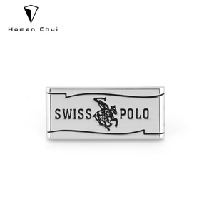 Custom High Grade Bag Decorative <b>Letter</b> Logo <b>Metal</b> Label for Handbag - Product Image 4