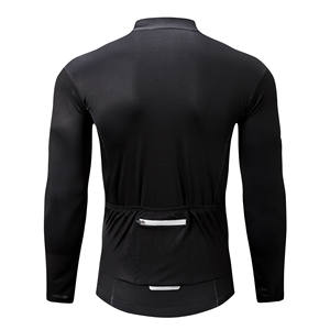 Jersey de Ciclismo Personalizado Premium de Poliéster de Secado Rápido, Manga Larga, para Hombre, de Alta Calidad, Transpirable, para Bicicleta de Carretera - Product Image 2