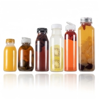 Bouteille alimentaire en PP résistante aux hautes températures, compatible vapeur, pour jus, crème Poria, thé au lait, boissons chaudes