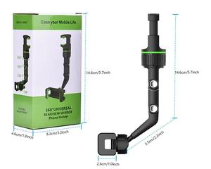 <span class=keywords><strong>Support</strong></span> de <span class=keywords><strong>téléphone</strong></span> réglable Clip universel stable rotatif à 360 degrés pour <span class=keywords><strong>rétroviseur</strong></span> de <span class=keywords><strong>voiture</strong></span> <span class=keywords><strong>Support</strong></span> de <span class=keywords><strong>téléphone</strong></span> paresseux - Product Image 2