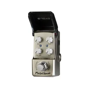 JOYO Pédale <span class=keywords><strong>d</strong></span>'effet <span class=keywords><strong>guitare</strong></span> overdrive à tête métallique JF-315 True Bypass Metal Sound Pédale de simulation <span class=keywords><strong>d</strong></span>'<span class=keywords><strong>ampli</strong></span> <span class=keywords><strong>guitare</strong></span> électrique - Product Image 1