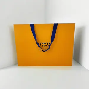 Bags Paper Bag Shopping Gift With Your Own Logo Kraft Making Machine Packaging Luxury Custom White S With S Custom Print