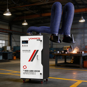 <span class=keywords><strong>Extractor</strong></span> de Humos Portátil Manual de Uno o Dos Brazos para Taller de Fabricación de Chapa Metálica, Equipo Industrial de Limpieza de <span class=keywords><strong>Aire</strong></span> - Product Image 5