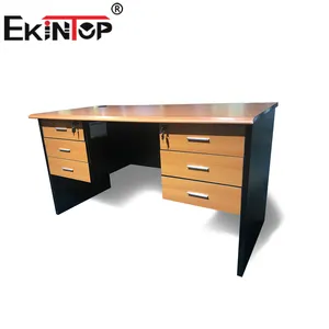 Ekintop بالجملة الصين مصنع مكتب التنفيذي mdf طاولة مكتب من الأثاث للبيع