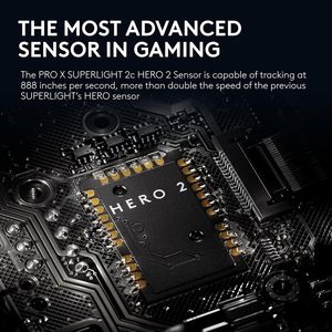 เมาส์เกมมิ่งไร้สาย <span class=keywords><strong>Logitech</strong></span> G Pro X Superlight 2c น้ำหนัก 51 กรัม ขนาดเล็ก รูปทรงสมมาตร รองรับการชาร์จไร้สาย <span class=keywords><strong>PowerPlay</strong></span> ผ่านพอร์ต USB-C - Product Image 5