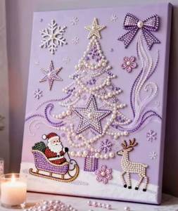 Peintures diamantées 5D DIY imprimées avec des perles, 40x50cm, excellente idée de cadeau pour la décoration de la maison, pour adultes débutants, sujets animaux imprimés - Product Image 1
