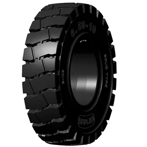 B102 7.00-9 industry black rubber solid tire for forklift