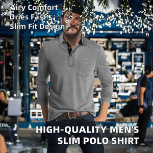 Camiseta de Manga Larga Informal para Hombre, de Alta Calidad OEM, Ajustada, de Punto, Transpirable, de Secado Rápido, con Estampado Personalizado al por Mayor, Lisa - Product Image 2