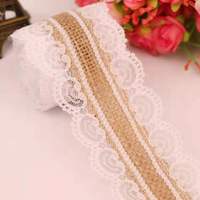 Rouleau de lin en Jute lisse, ruban en lin pour l'artisanat de noël, corde de chanvre DIY, cordons de mariage faits à la main, macramé, forme plate, 100 m/rouleau torsadé brut