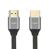 Kabel hdmi 120 lapis emas, kabel 8k 60hz 4k 2.1 hz 48Gbps kustom untuk kamera tv