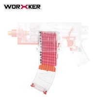 Juguete de trabajador, 10 Uds., dardos largos de Stefan, dardos de longitud completa, balas de espuma EVA, dardos de trabajador para Nerf Modify Blaster Worker Blaster