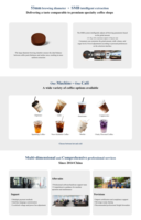 Distributeur automatique de café intelligent SDK personnalisé OEM pour l'Europe et les États-Unis, distributeur local exclusif, vente en gros