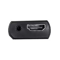 Konverter Full HD 1080P N64 ke HDTV untuk Adaptor 64 SNES NGC SFC dengan Output Audio 3.5mm Warna Hitam