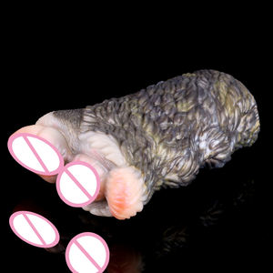 男性のためのファンタジーキャメルスタイルデュアルチャンネル自慰行為者カップ動物に触発された大人のおもちゃ - Product Image 3