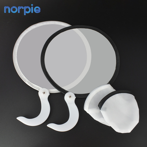 Thăng Hoa Trống Có Thể Gập Lại Fan Xử Lý 20Cm Khuyến Mại Chiến DỊCH Nylon Gấp Fan Với Pouch - Product Image 3