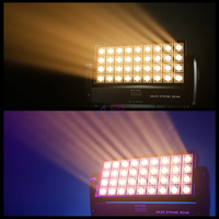 BOTAI qualité professionnelle 2-en-1 lumières principales mobiles 36x3W LED matrice CE/RoHS certifié 200W lumière blanche chaude DMX pour boîte de nuit