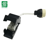 GU10 Douille de lampe en céramique avec boîte de jonction à connexion rapide pour plafond