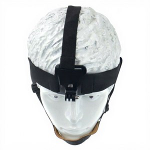 Correa ligera para la cabeza con soporte para la barbilla, cinturón elástico ajustable para GoPro <span class=keywords><strong>Hero</strong></span> 4/3/2/1 y YI <span class=keywords><strong>Action</strong></span> <span class=keywords><strong>Cam</strong></span> - Product Image 2