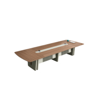 Mesa de Conferencias Serie Zhibo 5m ZB-21, Muebles de Oficina Modernos OEM/ODM, Tamaño, Color y Logotipo Personalizables