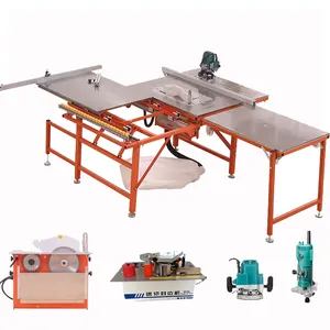 Machine à bois multifonction Machine à meubles Scie Machine à couper le bois Scie à table coulissante de précision