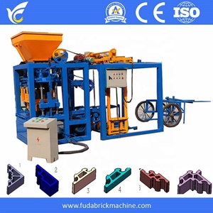 QT4 24B Béton Pilier Machine Moule Pave Mesin Karung Fabrication Des Briq Fabrica De Ladrillo Brikes Making Machine 13.45KW - Product Image 5