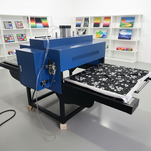 공장 대형 공압식 평판 열전사 프레스 기계 80x100 - Product Image 2