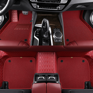 Juego de 3 Alfombrillas para Auto 3D 5D de Diseño Nuevo <span class=keywords><strong>2022</strong></span>, Antideslizantes, Color Rojo, de Una Sola Capa, para Honda y BMW - Product Image 6