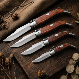 Cuchillo Plegable con Bloqueo de Seguridad y Mango Personalizado, Fabricación OEM y Suministro al por Mayor, Cuchillo de Caza Plegable - Product Image 6