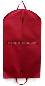 Non Woven Fabric Custom Cheap Disposable Dust Proof Foldable Garment Suit Cover