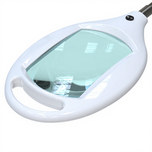 Lámpara de Pie con Lupa para Lectura, Costura y Manualidades, Brillo Ajustable, Lupa Grande Iluminada con Luz LED y Soporte - Product Image 2