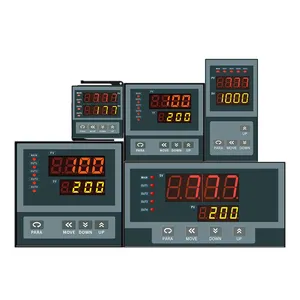 High Precision 2/8-Channel PID Controller 12V/24V DC Digital Temperature Thermostat LED ABS OEM/ODM Industrial Outdoor Use