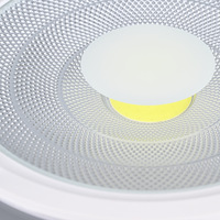 Petit plafonnier moderne 6W LED Cob en aluminium Spot encastré Downlight pour la maison, l'hôtel, le bureau, design carré à indice élevé IP33