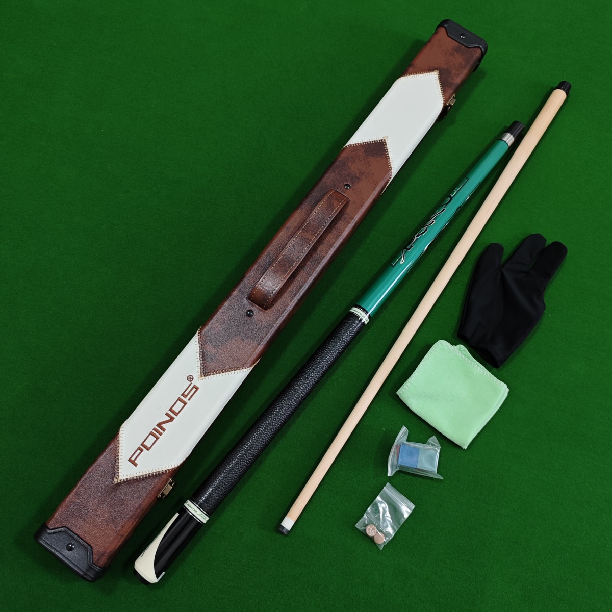 Taco verde con el caso