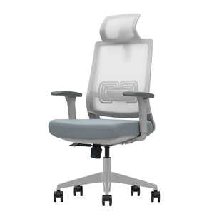 Chaise de bureau ergonomique pivotante et inclinable <span class=keywords><strong>en</strong></span> maille confortable pour le soutien lombaire, chaise de travail <span class=keywords><strong>en</strong></span> tissu pour conférences et jeux, chaise de bureau - Product Image 3