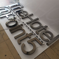 Logotipo retroiluminado personalizado Led Sign Light 3D Letras iluminadas Signo para decoración interior al aire libre