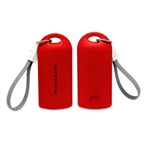 Small Outdoor Super Keychain PowerBank 5200mah With USB Batteries For IPhones