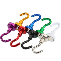 Ventes directes d'usine 150lbs fort néodyme N35 N52 crochets magnétiques réfrigérateur Eall crochet revêtement en Nickel pour la cuisine