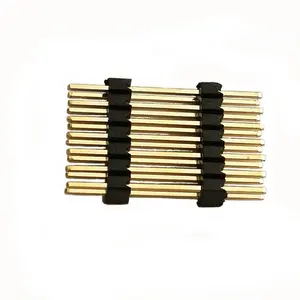 Personalizado 2,54mm paso SMT SMD doble fila recta pin macho pin conector de cabecera 40 stick